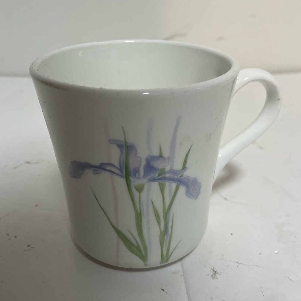 Corning “Shadow Iris” Coffee Mug – 10 oz, Made in USA